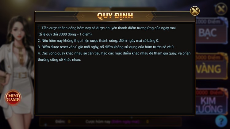 Quy định cơ bản